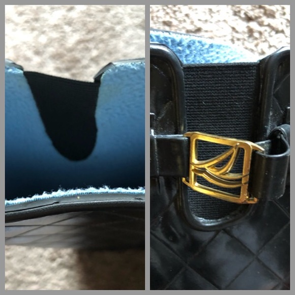 SPERRY TOP-SIDED BLACK RAIN TALL BOOTS LIKE NEW! 9 - Picture 7 of 7